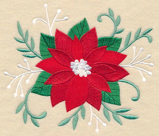 Blooming Christmas Poinsettia - Image 2