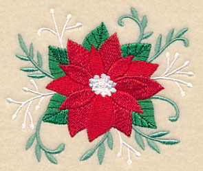 Blooming Christmas Poinsettia - Image 4