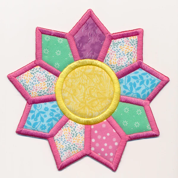 Blooming Daisy Trivet (In-the-Hoop) - Image 4