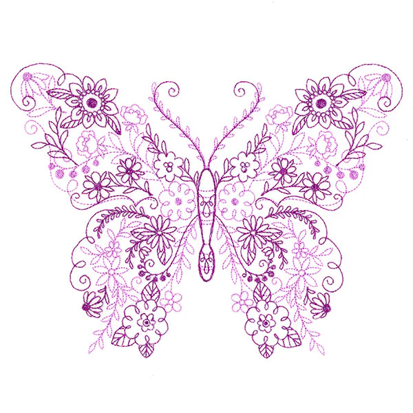 Blooming Doodles Butterfly - Image 2