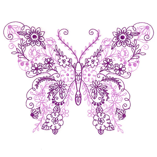 Blooming Doodles Butterfly - Image 3