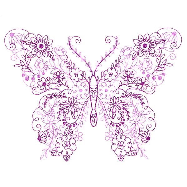 Blooming Doodles Butterfly - Image 4