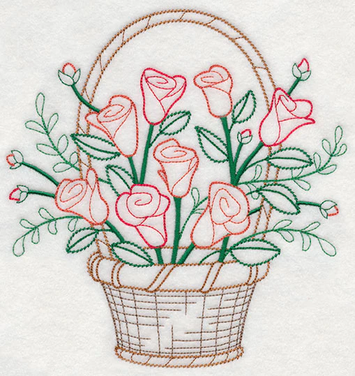 Blooming February Basket (Vintage) - Image 5