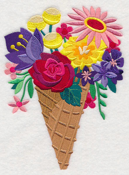 Blooming Ice Cream Cone - Image 2