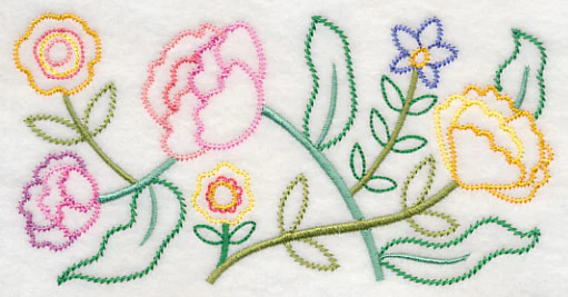 Blooming into Spring Border (Vintage) - Image 2