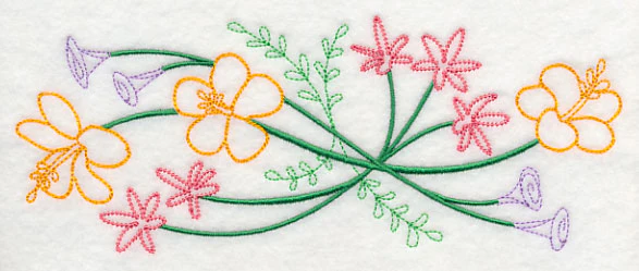 Blooming July Border (Vintage) - Image 3