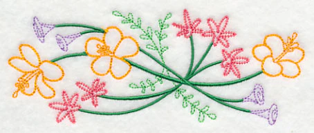 Blooming July Border (Vintage) - Image 4