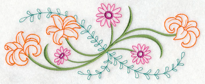 Blooming June Border (Vintage) - Image 2