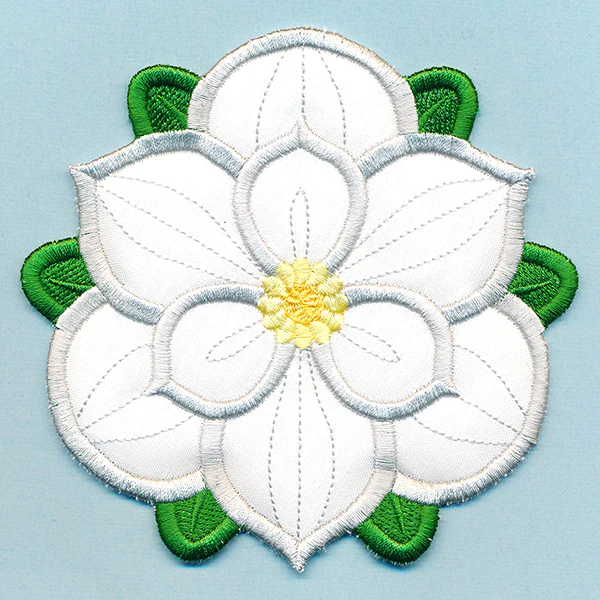 Blooming Magnolia Trivet (In-the-Hoop) - Image 3