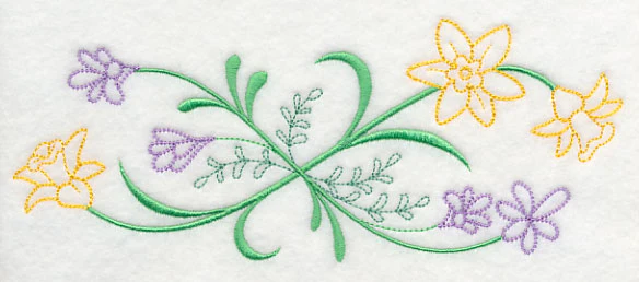 Blooming March Border (Vintage) - Image 3