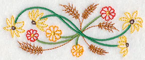 Blooming November Border (Vintage) - Image 5