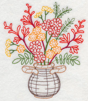 Blooming October Basket (Vintage) - Image 3