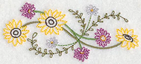 Blooming September Border (Vintage) - Image 5