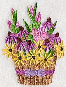 Blooming Summer Basket - Image 2