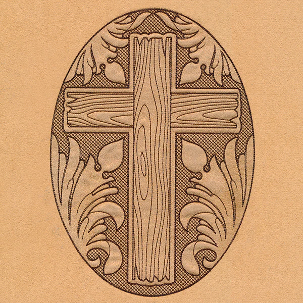 Blooms in the Desert Cross (Trapunto) - Image 9