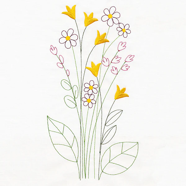 Blossoming Autumn Stems