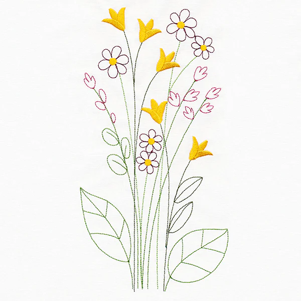 Blossoming Autumn Stems - Image 2