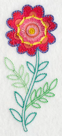 Blossoming Bohemian Flower (Vintage) - Image 3