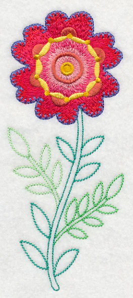 Blossoming Bohemian Flower (Vintage) - Image 6