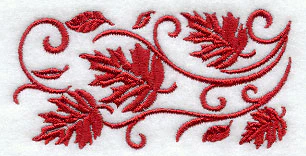 Blowing Leaf Border - Image 3