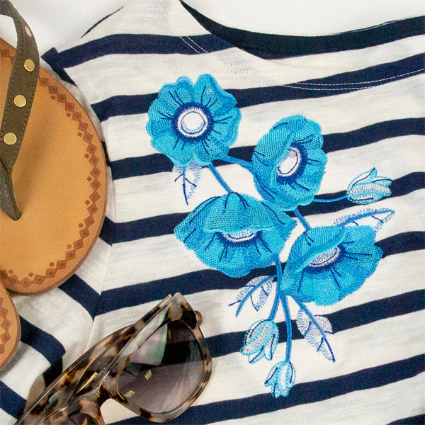 Blue Anemone Fashion Spray - Image 3