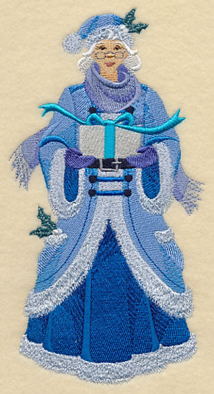 Blue Christmas Mrs. Claus - Image 3
