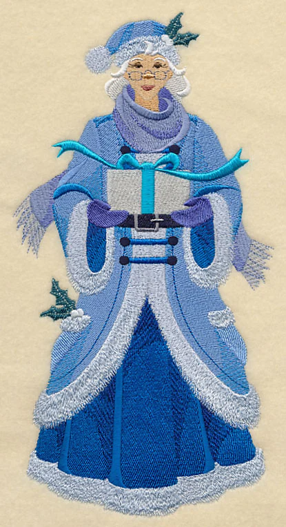 Blue Christmas Mrs. Claus - Image 5