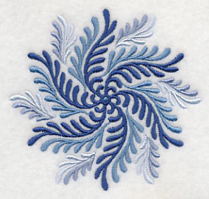 Blue Fern Medallion 2 - Image 5