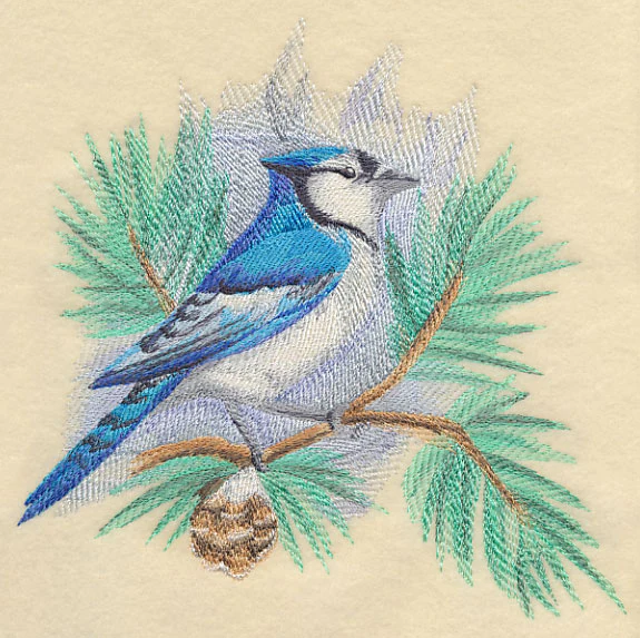 Blue Jay in Watercolor - Image 5