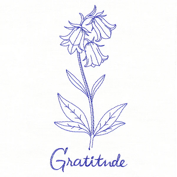 Bluebells of Gratitude (Vintage) - Image 3