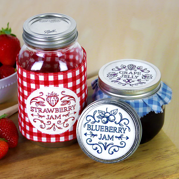 Blueberry Jam Jar Topper - Image 6