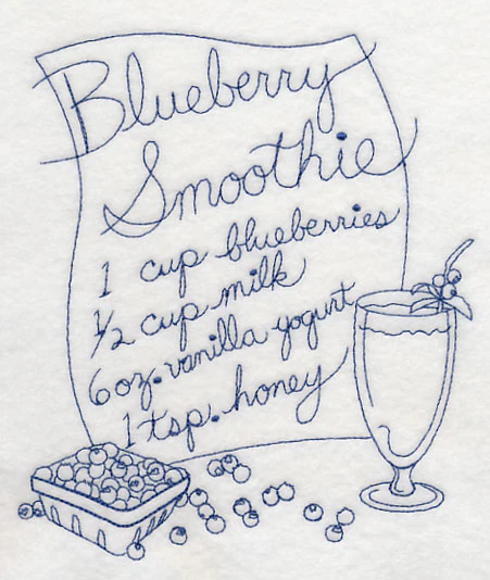 Blueberry Smoothie (Bluework) - Image 2