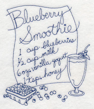 Blueberry Smoothie (Bluework) - Image 3