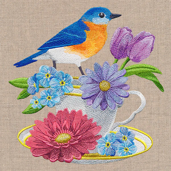 Bluebird and Blooming Tea - Image 5