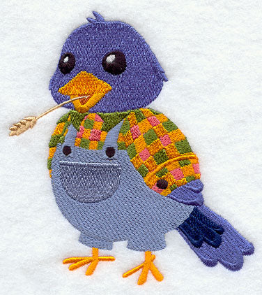 Bluebird in Bib Overalls - Image 3
