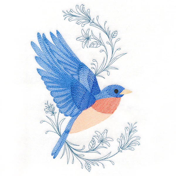 Bluebird in Flight - Image 6