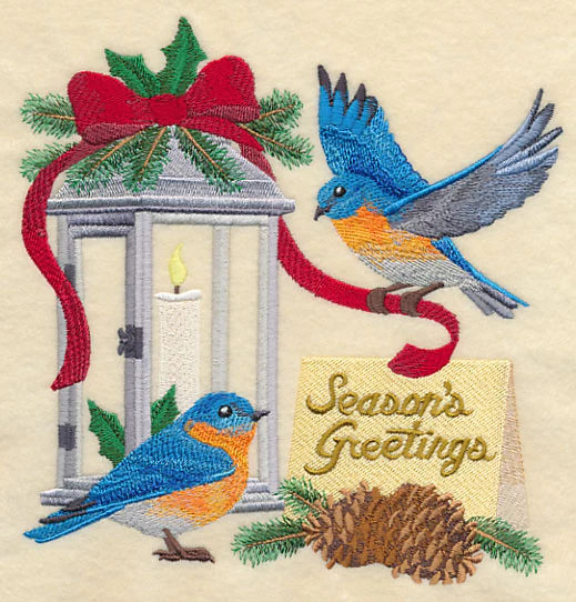 Bluebirds Give Season's Greetings - Image 8