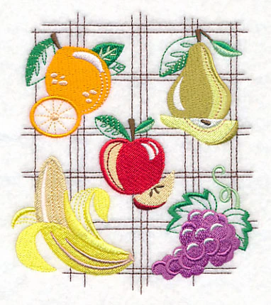 Blueprint Fruit Collage - Image 3