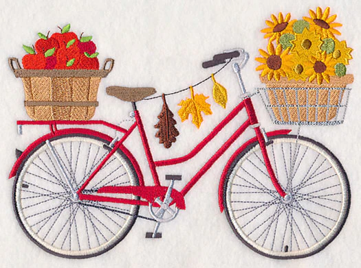 Bobbin' for Apples Bicycle - Image 2