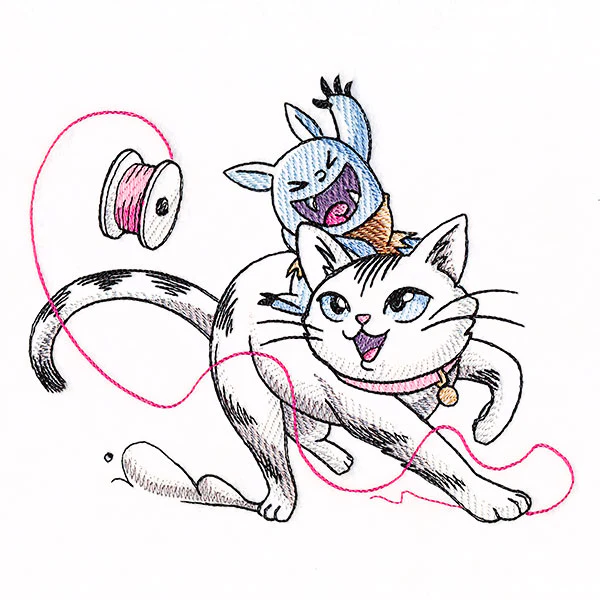 Bobblin of the Month - Cat Rodeo - Image 3