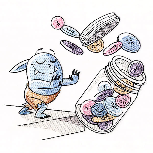 Bobblin of the Month - Pushing Buttons - Image 3
