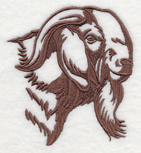 Boer Goat Silhouette - Image 3