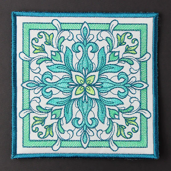 Bohemian Flourish Trivet (In-the-Hoop) - Image 3