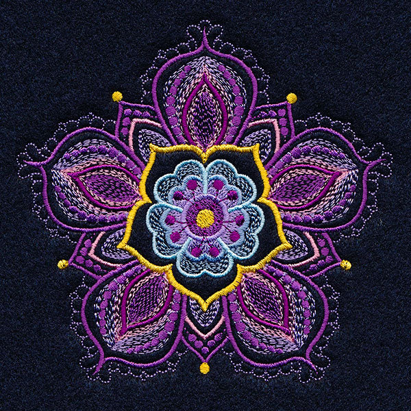 Bohemian Kaleidoscope Flower - Image 4