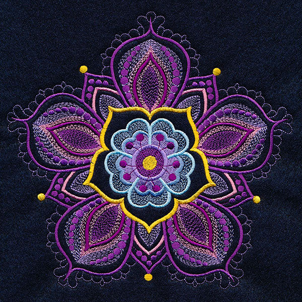 Bohemian Kaleidoscope Flower - Image 5