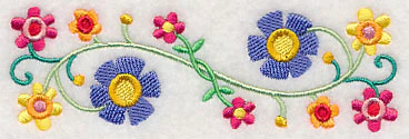 Bohemian Rhapsody Flower Border - Image 4