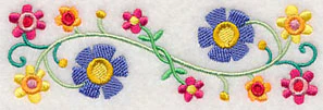 Bohemian Rhapsody Flower Border - Image 5