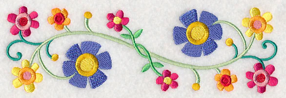 Bohemian Rhapsody Flower Border - Image 6