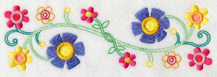 Bohemian Rhapsody Flower Border (Vintage) - Image 3
