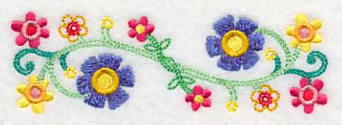 Bohemian Rhapsody Flower Border (Vintage) - Image 4